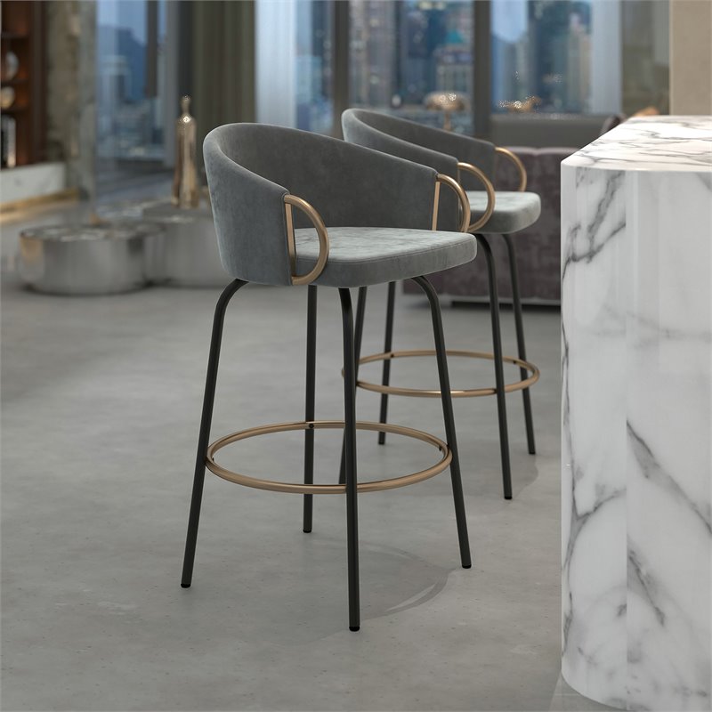 Contemporary Velvet and Metal 26