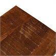Volsa Rustic Modern 2-Tier Solid Wood Console Table in Walnut