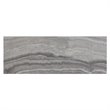 Napoli Modern Faux Marble/Stainless Steel Console Table in Gray
