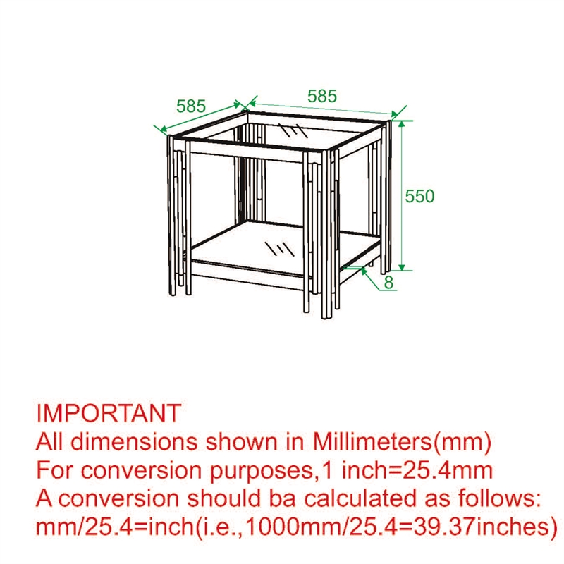 Contemporary Metal and Glass Large Accent Table Gold