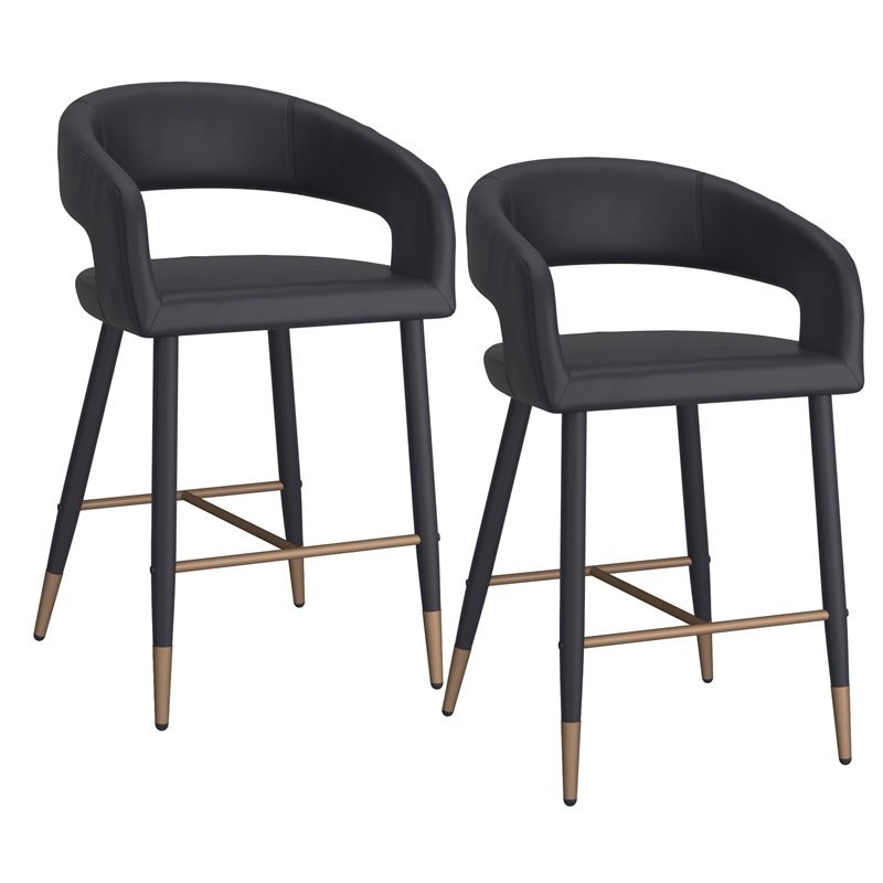 Modern Faux Leather and Metal 26