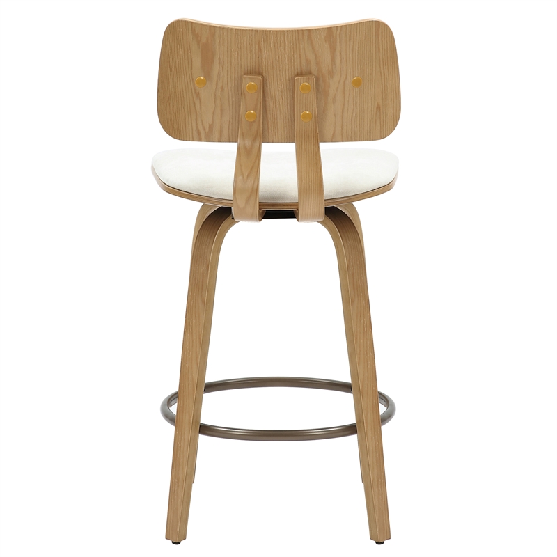 MidCentury Fabric and Wood 26
