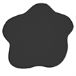 Inspire MidCentury Modern Solid Wood Small Coffee Table Black