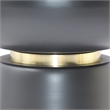 Inspire Modern Marble Metal Accent Table Black White Gold