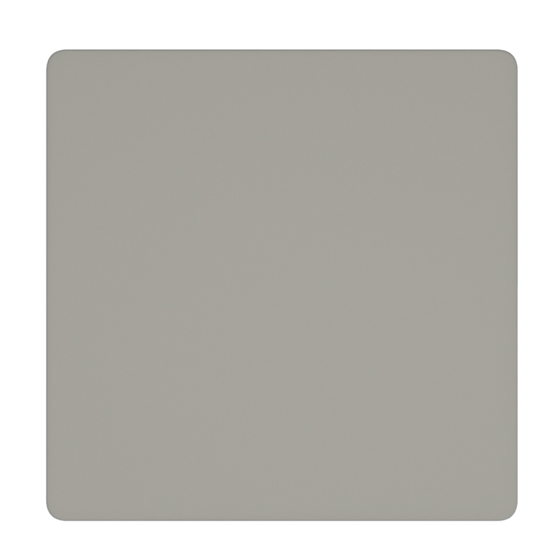 Inspire Contemporary MDF Glass Accent Table Grey