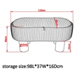 Inspire Modern Fabric Storage Ottoman Bench - Beige