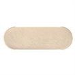 Inspire Mid-Century Modern Faux Fur Storage Ottoman - Dark Beige