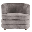 Inspire Contemporary Velvet Accent Chair - Dark Taupe