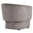 Inspire Contemporary Velvet Accent Chair - Dark Taupe