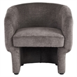 Inspire Contemporary Velvet Accent Chair - Dark Taupe