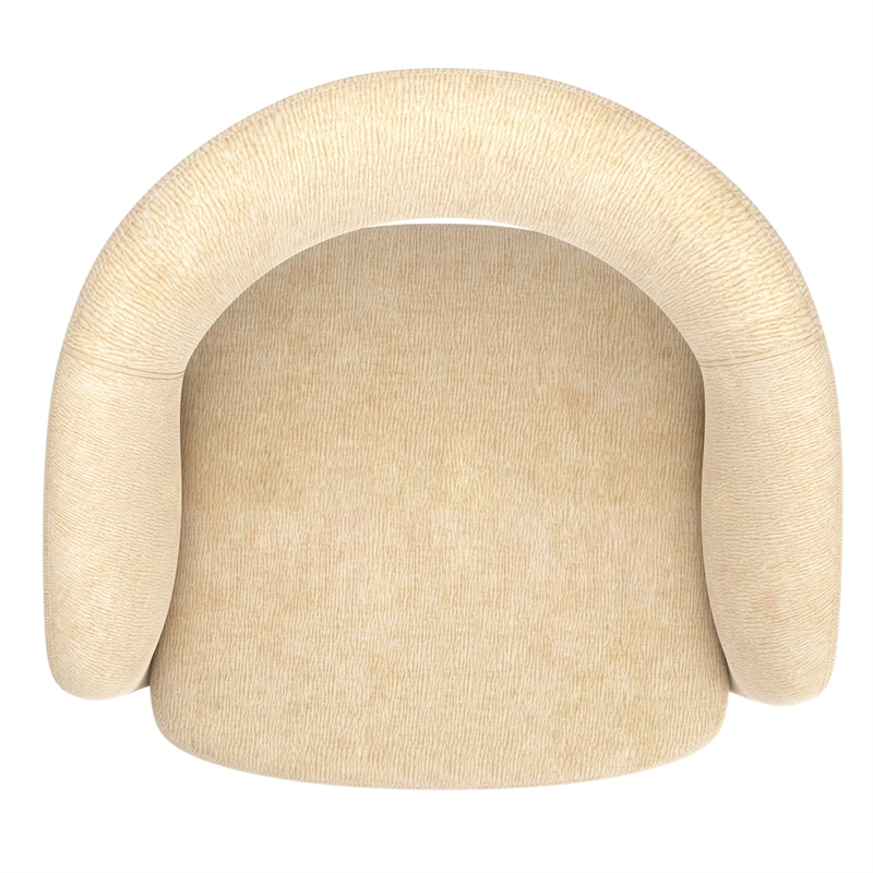 Inspire Modern Fabric Accent Chair - Beige