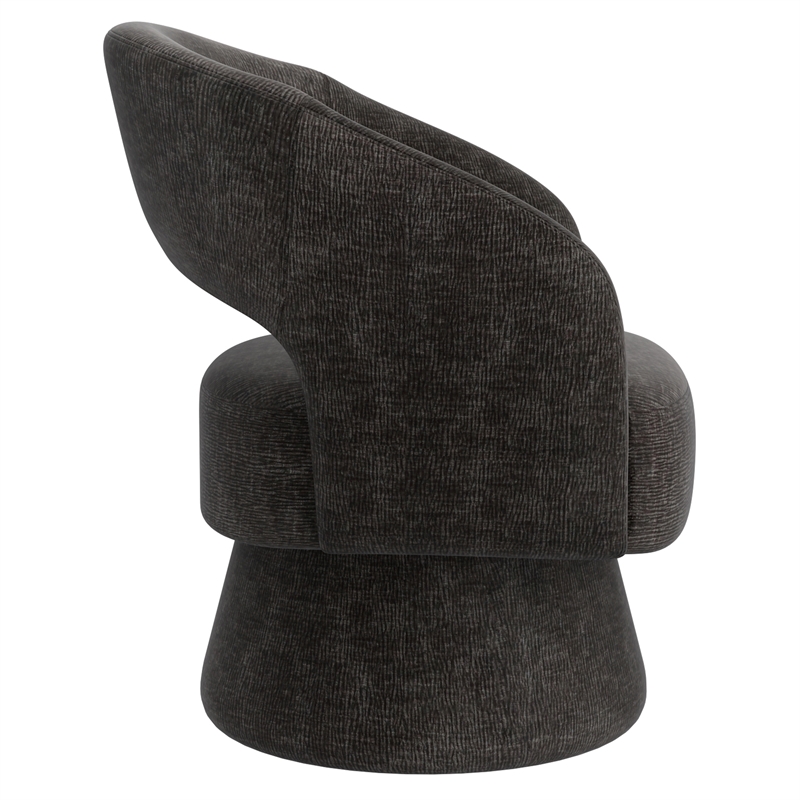 Inspire Modern Fabric Accent Chair - Charcoal