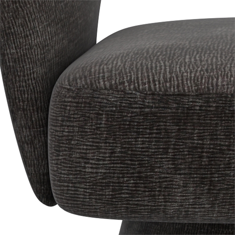Inspire Modern Fabric Accent Chair - Charcoal