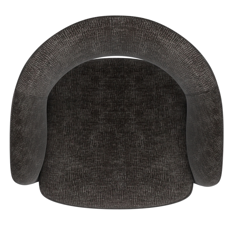 Inspire Modern Fabric Accent Chair - Charcoal
