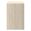 Inspire Contemporary ECC Concrete Square Accent Table - Travertine