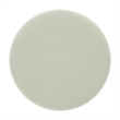 WHI Modern Fabric Round Storage Ottoman White Natural