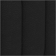 WHI Contemporary Boucle Fabric Large Ottoman Bench Black