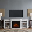 Real Flame Velmont Electric Fireplace Entertainment Unit in White