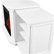 Real Flame Velmont Electric Fireplace Entertainment Unit in White