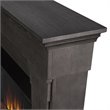 Real Flame Crawford Electric Fireplace in Gray