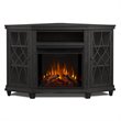 Real Flame Lynette Corner Fireplace TV Stand in Gray