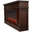 Real Flame Torrey Landscape Electric Fireplace in Dark Walnut