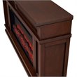 Real Flame Torrey Landscape Electric Fireplace in Dark Walnut