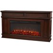 Real Flame Torrey Landscape Electric Fireplace in Dark Walnut