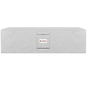 Real Flame Lanesboro 49&quot Fire Pit Protective Cover in Light Gray
