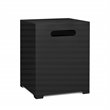 Real Flame Steel Propane Tank Cover in Black