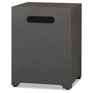 Real Flame Aegean Propane Tank Cover in Weathered Slate