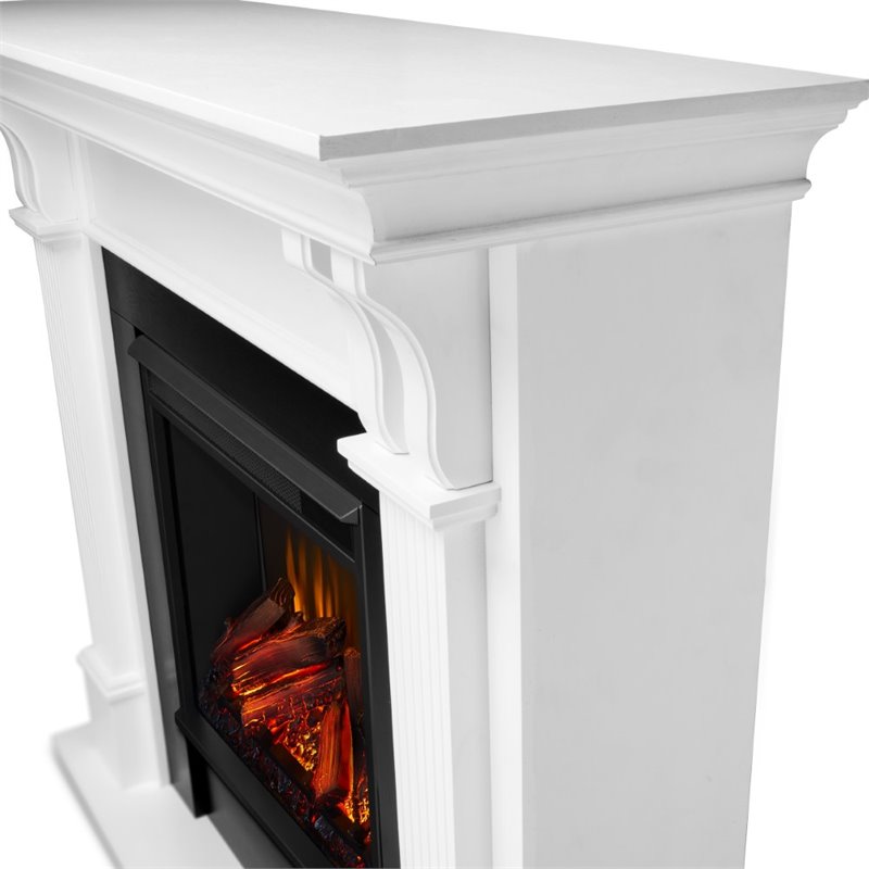 Real Flame Ashley Electric Fireplace in White