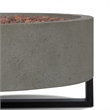 Real Flame Idledale Propane Fire Bowl for Outdoors in Glacier Gray