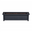 Real Flame Ortun Modern Rectangle Metal Propane Fire Table in Gray