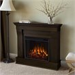 Real Flame Chateau Electric Fireplace in Dark Walnut