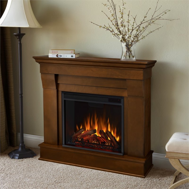 Real Flame Chateau Electric Fireplace in Espresso