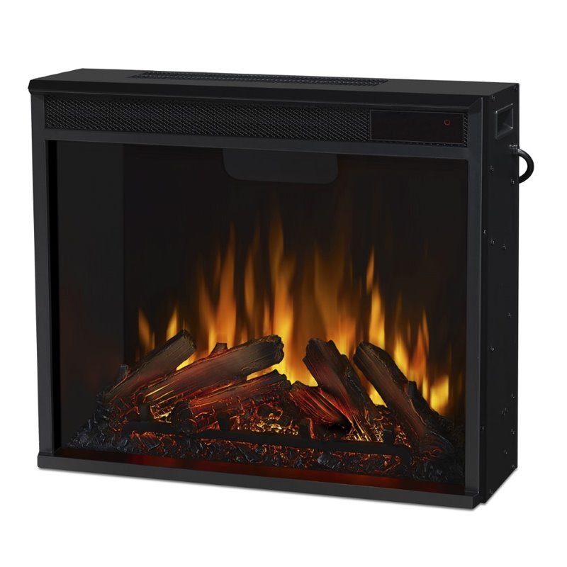 Real Flame Chateau Electric Fireplace in White
