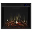 Real Flame Valmont Entertainment Center Electric Fireplace Dark Mahogany