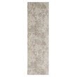 Nourison Home Glow 2' x 8' Gray Mocha Fabric Area Rug