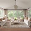 Nourison Splash 9' x 12' Beige Gray Modern Indoor Fabric Rug