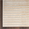 Nourison Splash 9' x 12' Beige Silver Modern Indoor Fabric Rug
