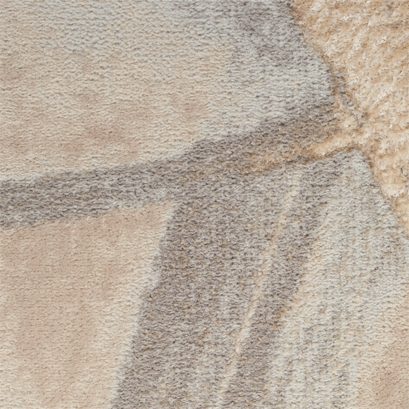Nourison Splash 12' x 15' Beige Gray Modern Indoor Fabric Rug