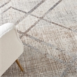 Nourison Sparkle 9' x 12' Gray Mocha Modern Indoor Rug