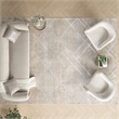 Nourison Sparkle 9' x 12' Gray Mocha Modern Indoor Rug