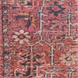 Machine Washable Series 1 9' x 12' Brick Fabric Vintage Area Rug