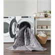 Nourison New Concept Washables 4' x 6' Grey Vintage Indoor Rug