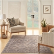 Nourison New Concept Washables 4' x 6' Ivory Latte Vintage Indoor Rug
