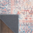 Nourison New Concept Washables 2' x 6' Blue Multicolor Vintage Indoor Rug