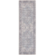 Nourison New Concept Washables 2' x 6' Grey Vintage Indoor Rug