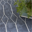 Nourison New Concept Washables 4' x 6' Navy Modern Indoor Rug